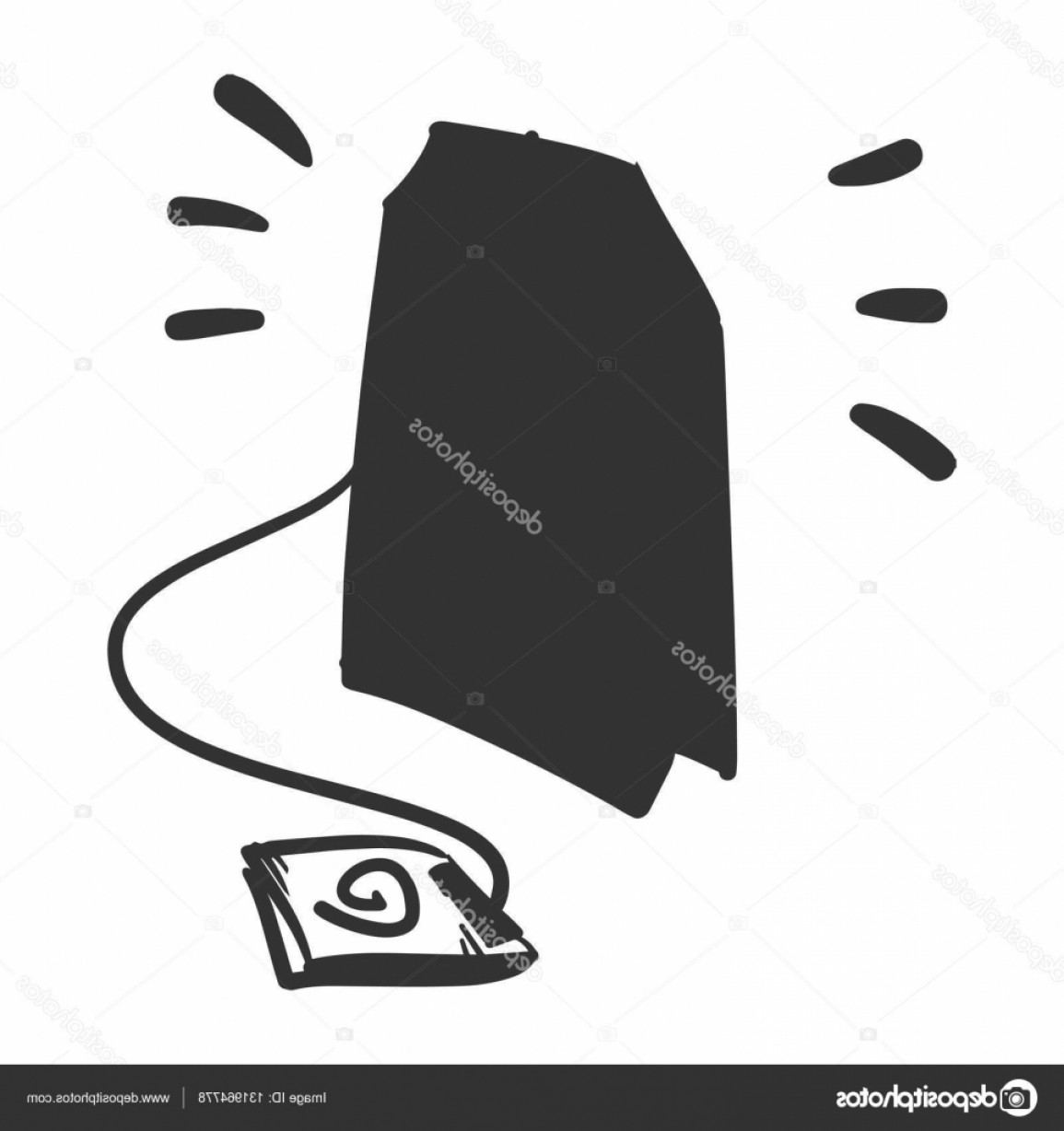 1155x1228 Stock Illustration Tea Bag Vector Hand Drawn Arenawp