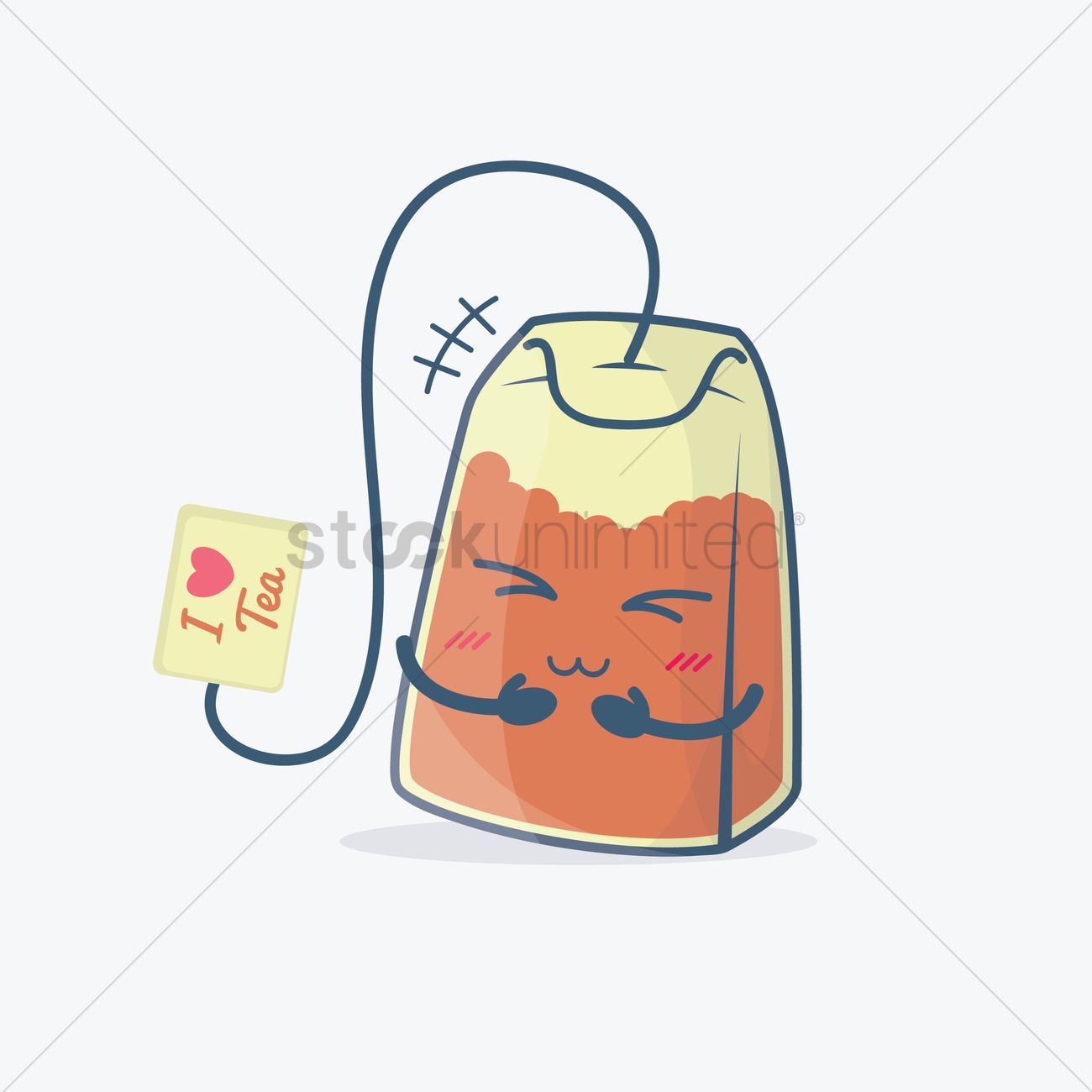 1300x1300 Free Tea Bag Vector Image