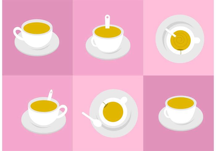 700x490 Tea Cup Vectors