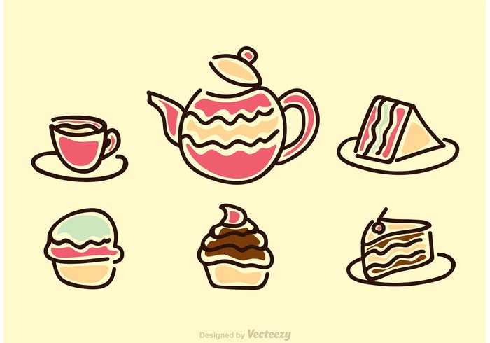 700x490 High Tea Party Vector Cards Free Vectors Ui Download