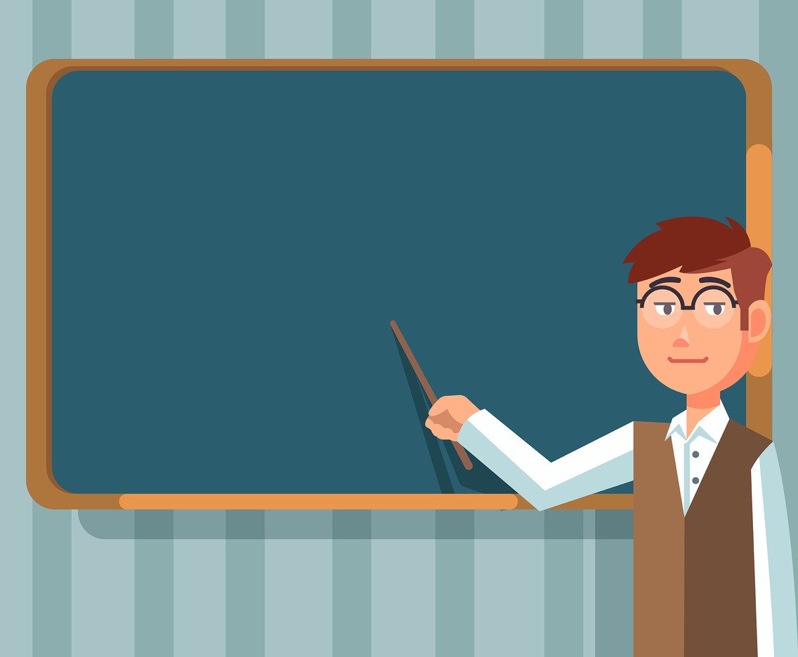 1136x936 Education Background With Teacher Vector Vector Art Amp Graphics