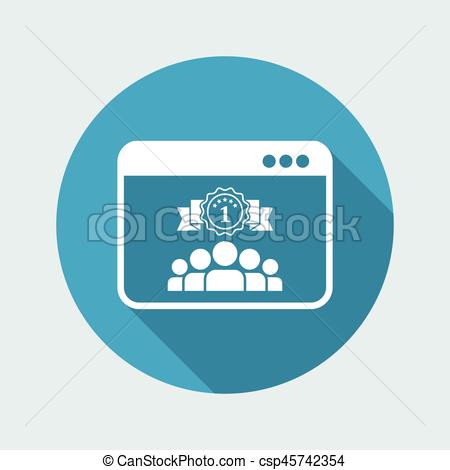 450x470 Best Working Team Icon Clipart Vector