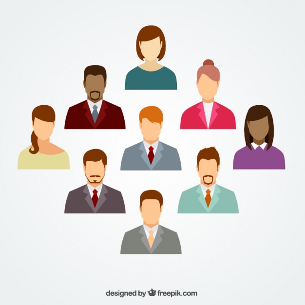 626x626 Business Team Pack Vector Premium Download