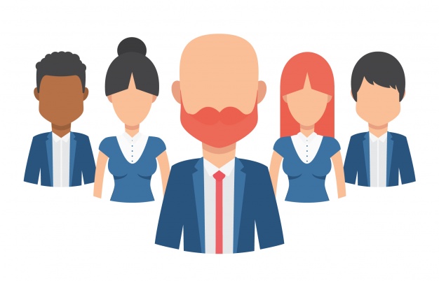 626x402 Business Team Design Vector Free Download