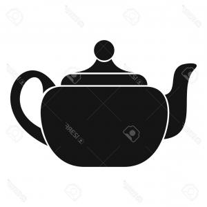 300x300 Photostock Vector A Small Teapot Icon Simple Illustration Of Small