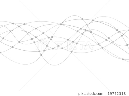 450x336 Geometric Tech Wavy Lines Vector Background