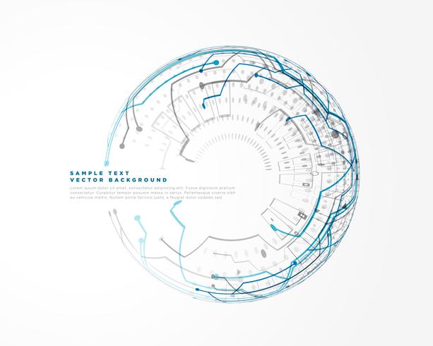 613x490 Digital Technology Background With High Tech Network Lines