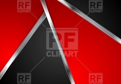 400x279 Contrast Red And Black Tech Background With Lines Vector Image