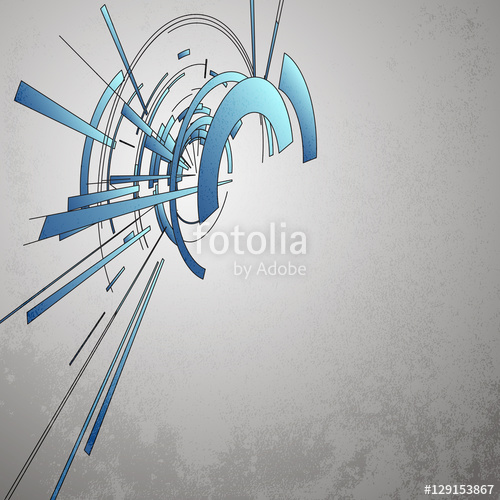 500x500 Techno Vector Circle Abstract Background Stock Image And Royalty