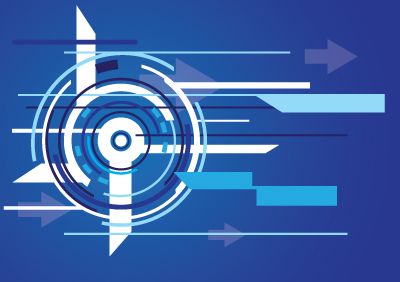 400x282 Techno Background Design Ready For Flyer Or Card. Free Vector