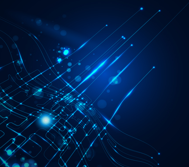 646x569 Cobalt Blue Tech Vector Background Vector Art Amp Graphics