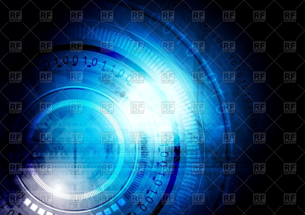 1200x847 Dark Blue Abstract Technology Background Vector Image Vector