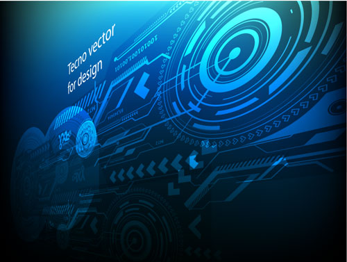 500x377 Free Technology Abstract Vector Backgrounds Designfreebies