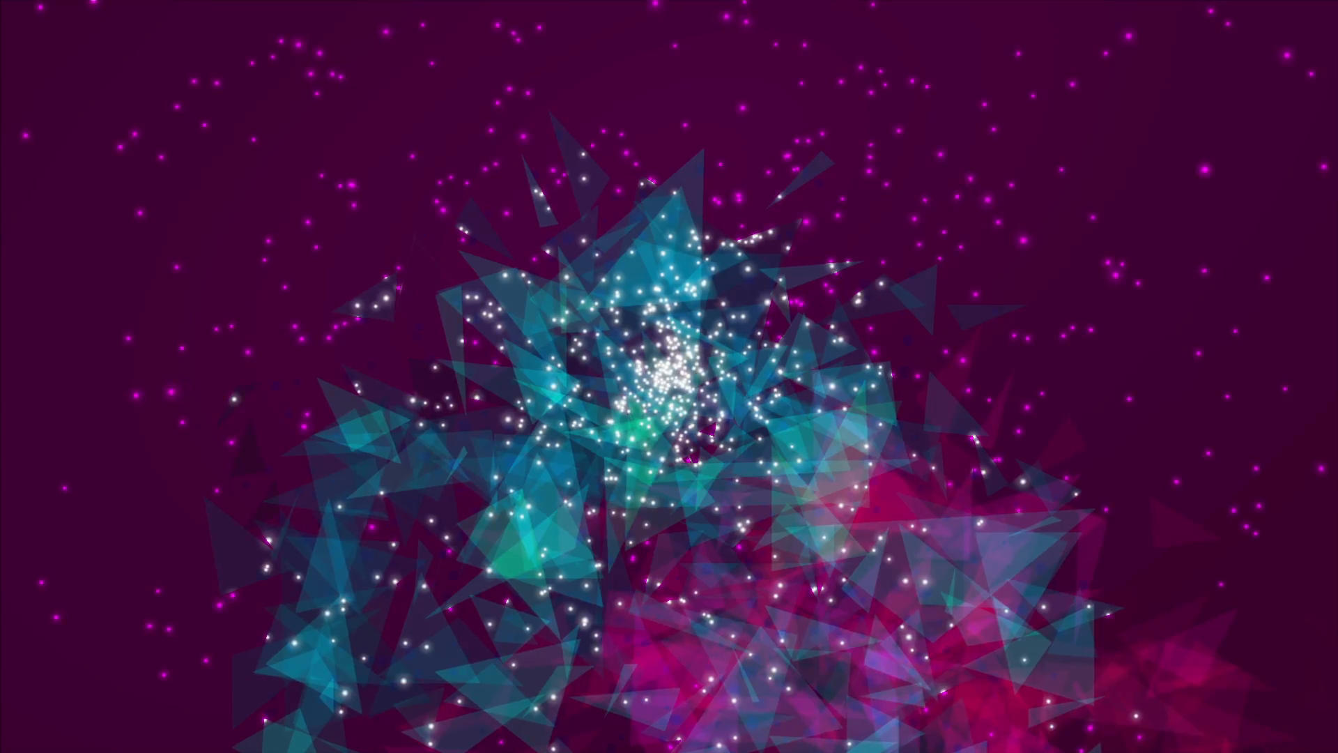 1920x1080 Abstract Low Poly Geometric Technology Vector Background With