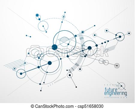 450x365 Engineering Technology Vector Wallpaper Made With Circles And