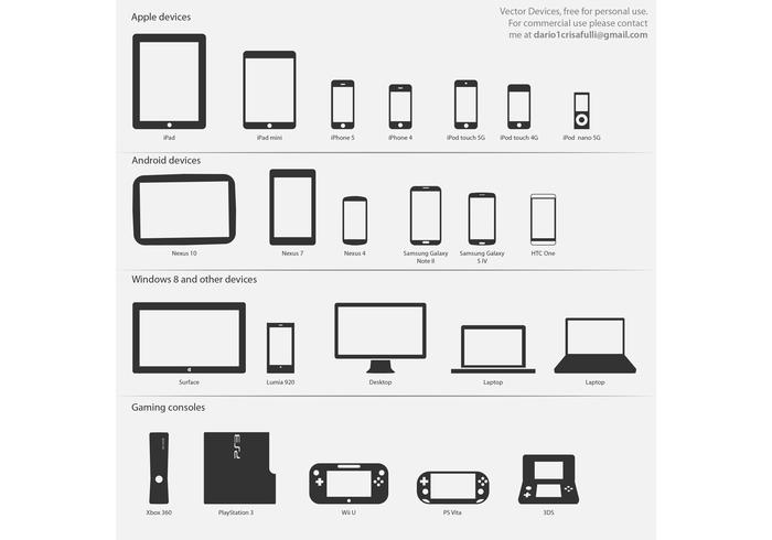 700x490 Technology Vector Icons Free Vector Art