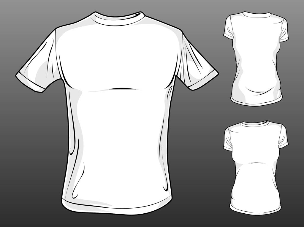1024x765 Vector T Shirt Templates Vector Art Amp Graphics