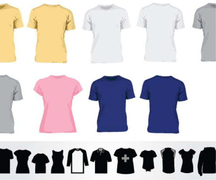 700x583 82 Free T Shirt Template Options For Photoshop And Illustrator