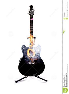 236x320 Telecaster Style Guitar Purple