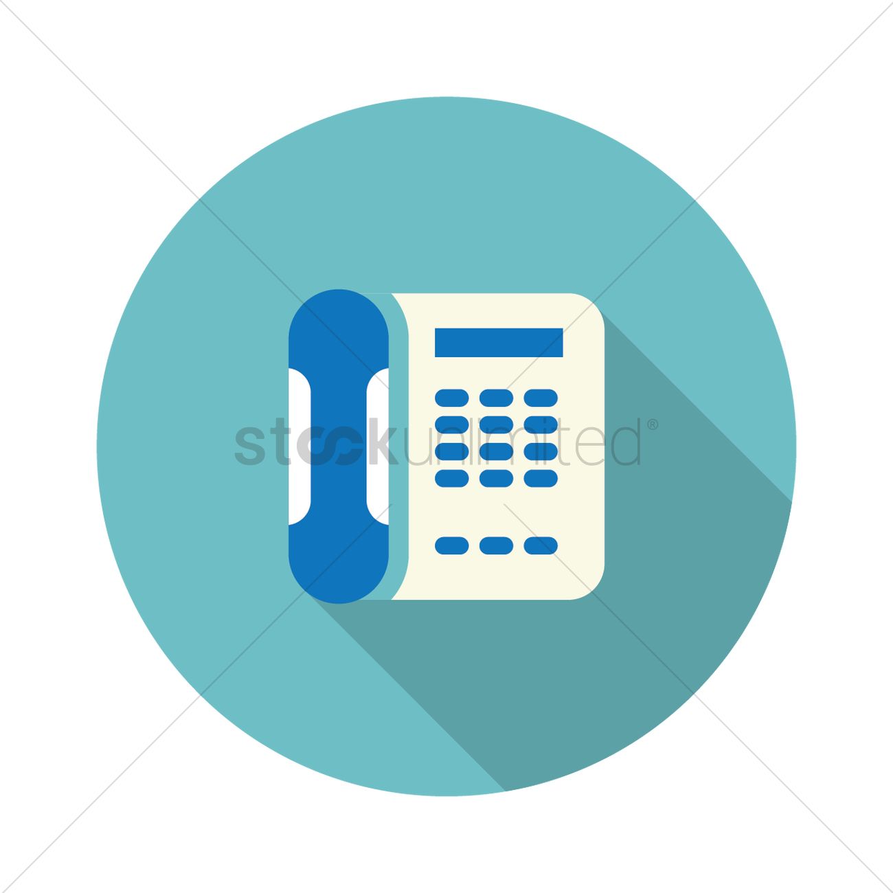 1300x1300 Telephone Icon Vector Image