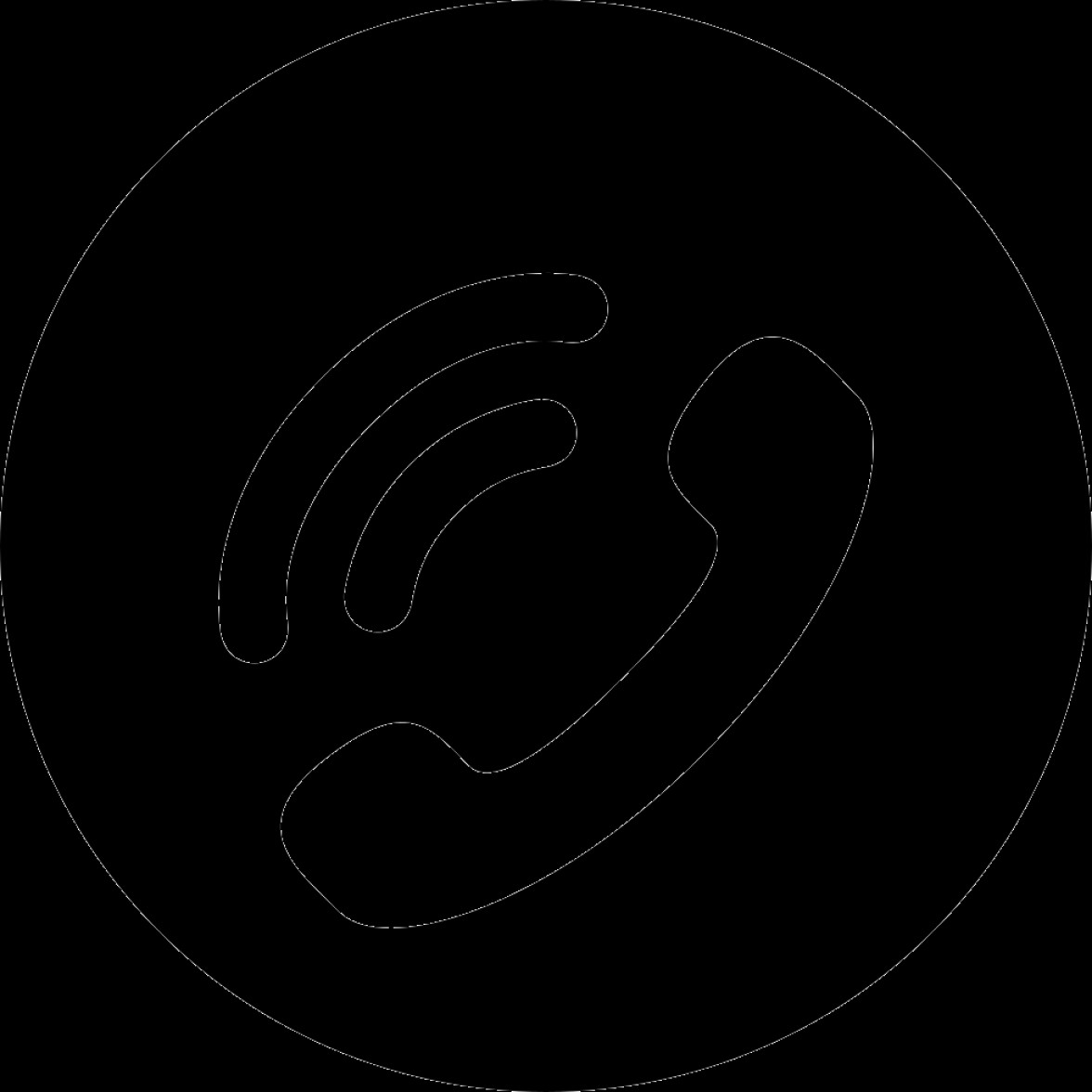 1176x1176 Telephone Icon Vector Free Download