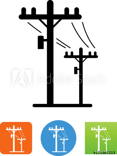 377x500 Telephone Poles Icon