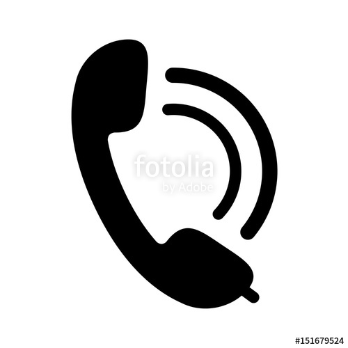500x500 Icon Telephone, Vector Stock Image And Royalty Free Vector Files