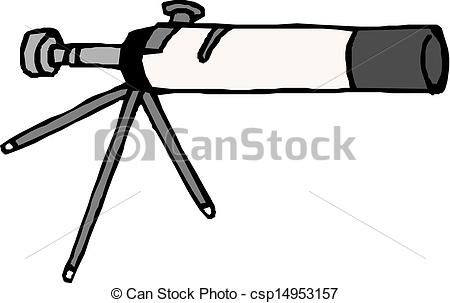 450x303 Telescope, Vector .