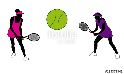 500x300 Tenis Femenino Stock Image And Royalty Free Vector Files On