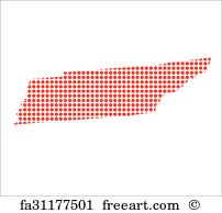 202x194 Free Tennessee Outline Vector Art Prints And Wall Artwork Freeart