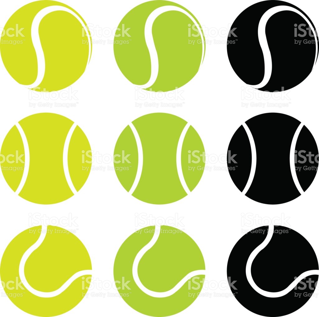 1024x1018 Tennis Ball Clipart Vector