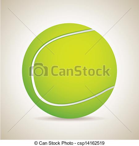 450x470 Tennis Ball Over Vintage Background Vector Illustration .