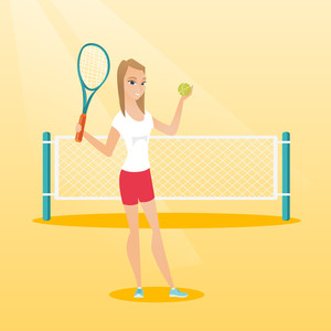300x300 Tennis Net Royalty Free Vectors