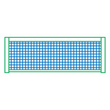 160x160 Tennis Net Icon Image Vector Illustration Design Stock Image And