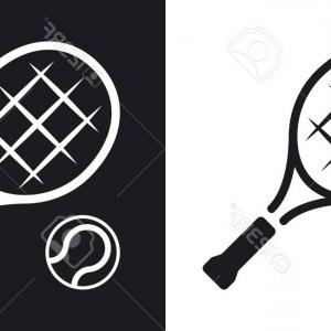 300x300 Silhouette Of Tennis Racket Vector Orangiausa