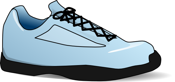600x282 Tennis Shoe Clip Art Free Vector 4vector