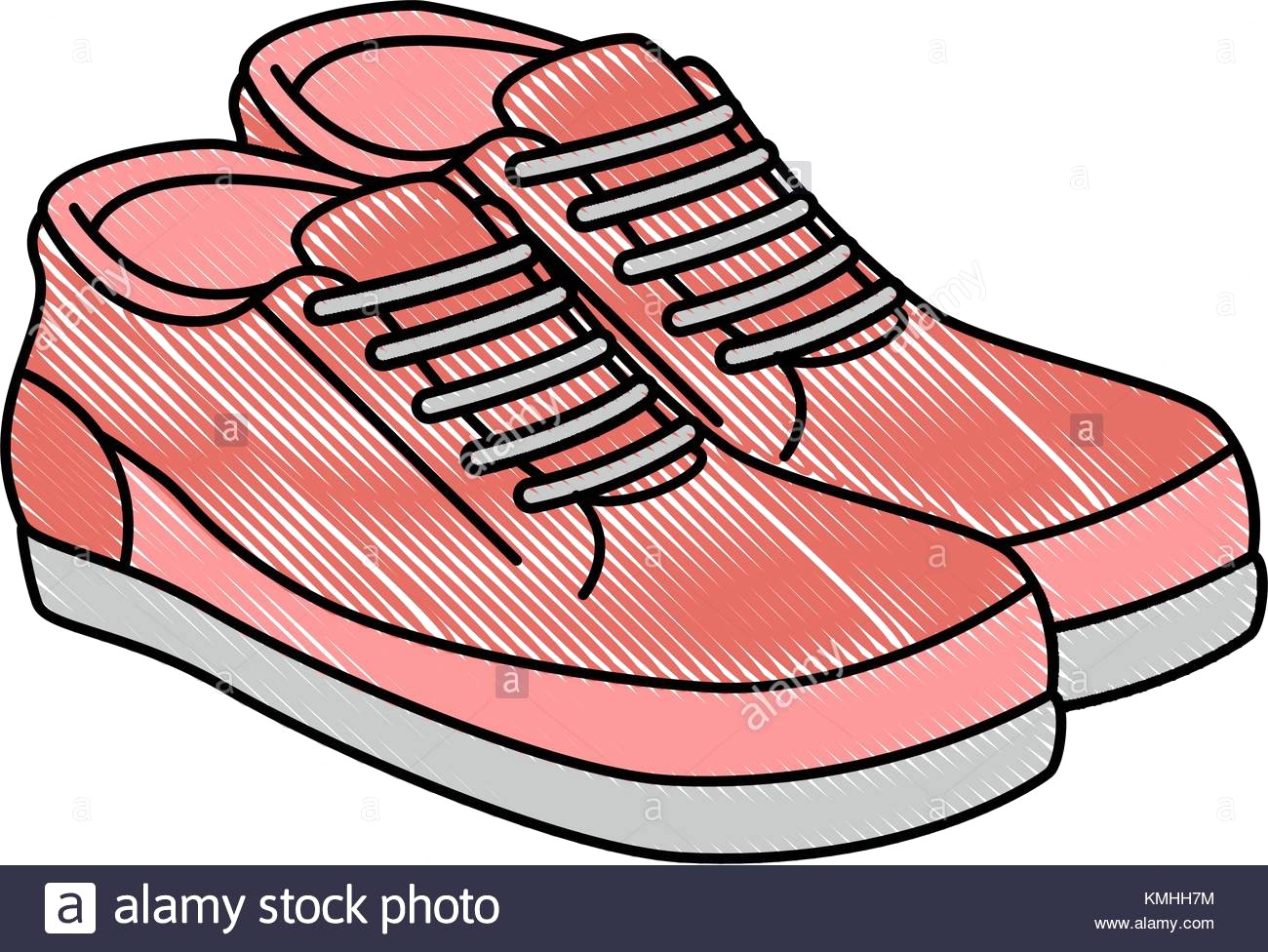 Tennis Shoes Vector at GetDrawings | Free download