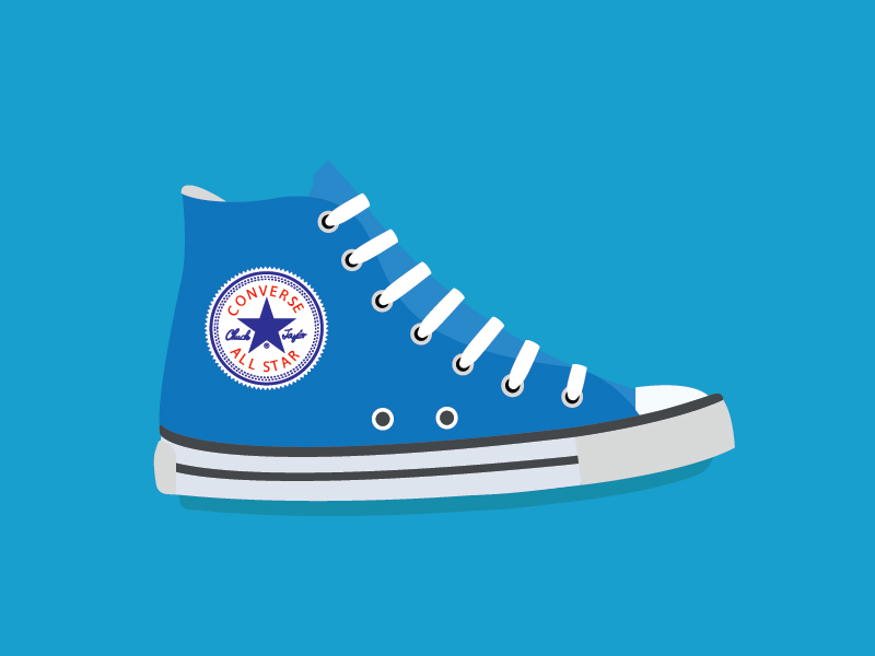 Tennis Shoes Vector at GetDrawings | Free download