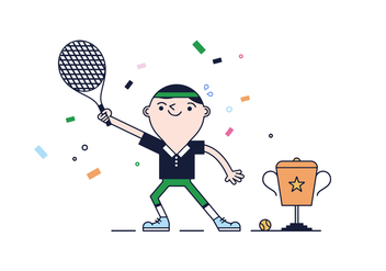 352x247 Tennis Vector Free Vector Download 418027 Cannypic