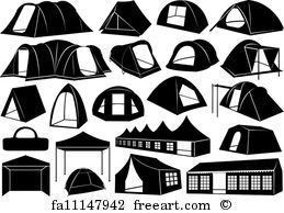 259x194 Free Tent Vector Art Prints And Wall Artwork Freeart
