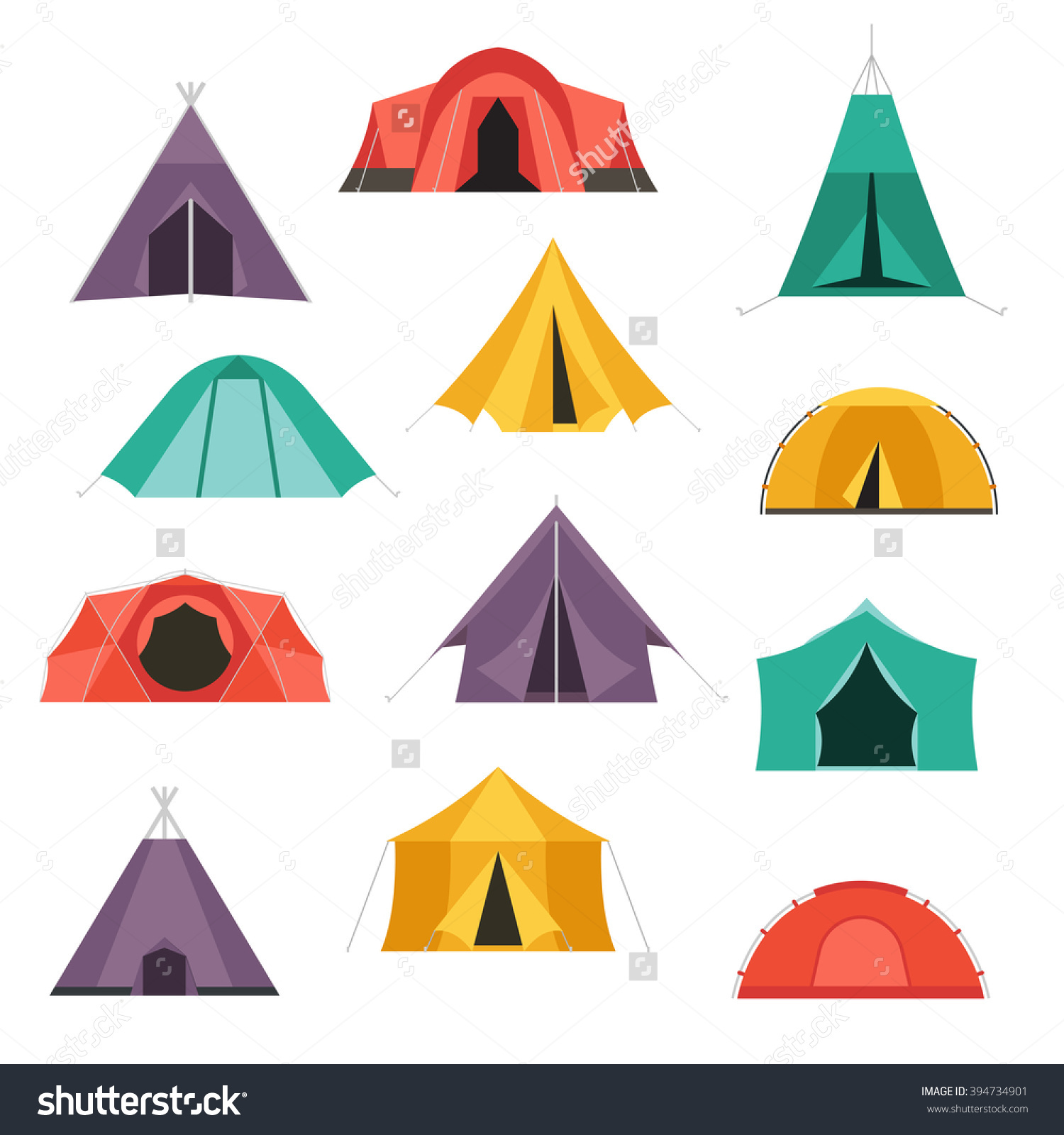 1500x1600 Tent Camping Outline Clipart
