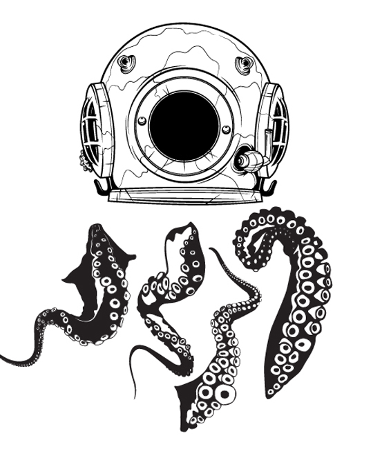 540x654 Create A Stunning Undersea Painting Using Vector Packs