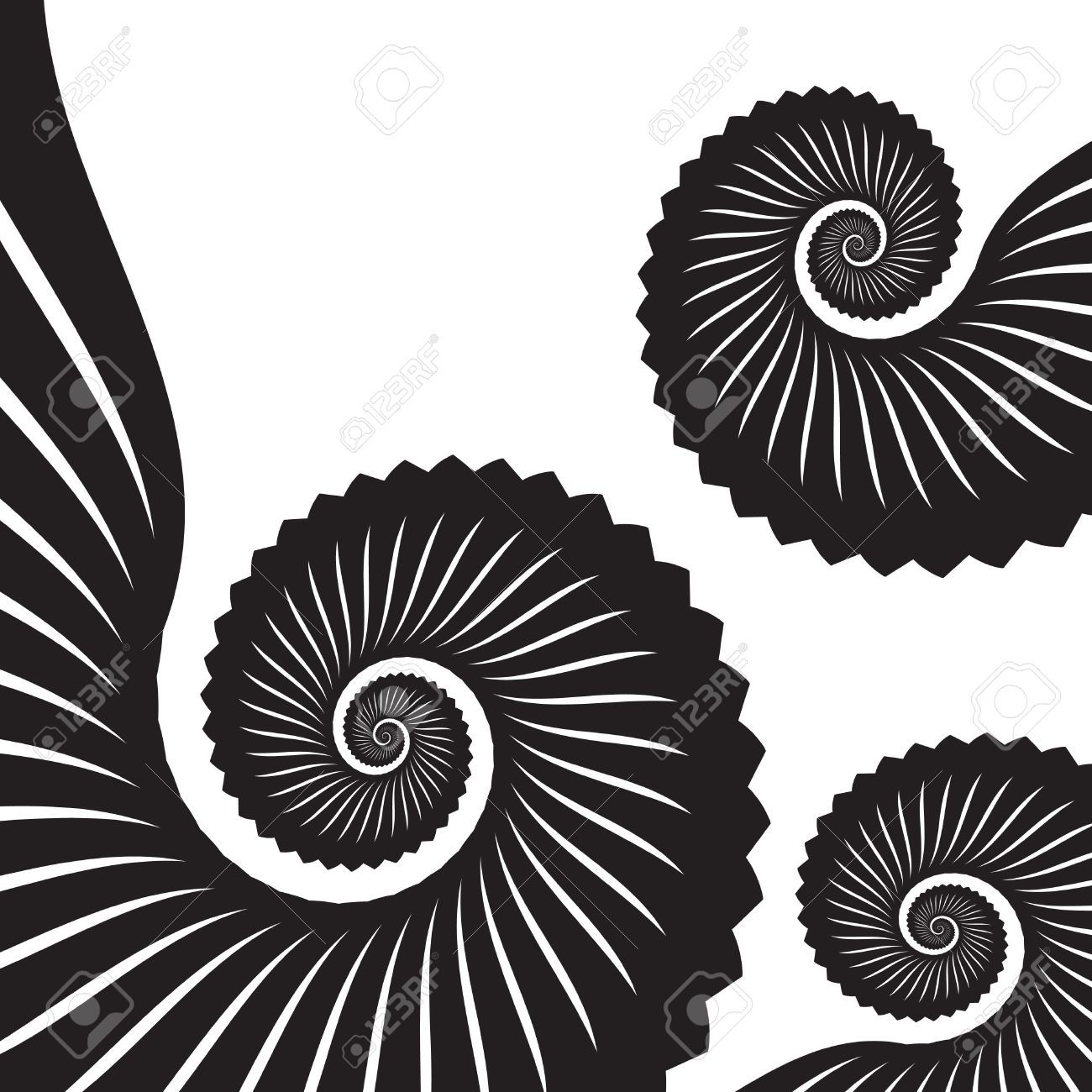 1300x1300 Tentacle Vector Patterns