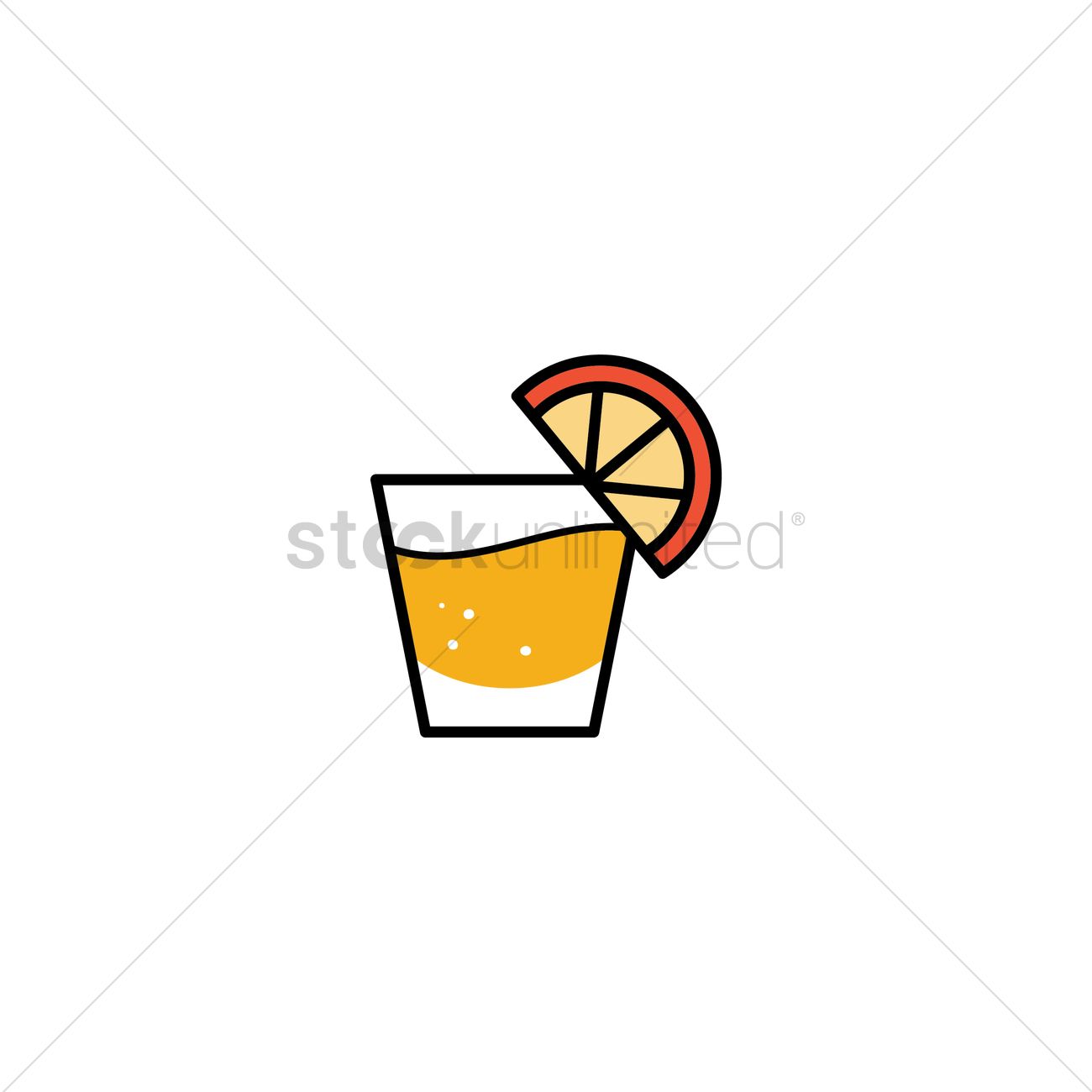 1300x1300 Tequila Shots Vector Image