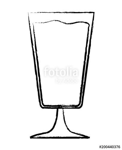 407x500 Sketch Of Tequila Shot Icon Over White Background, Vector