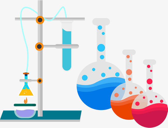 650x496 Vector Hand Painted Chemical Test Tube, Vector, Hand Painted