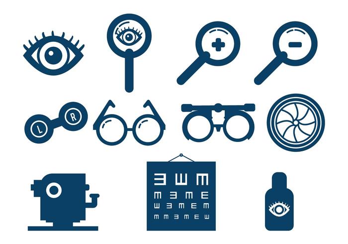 700x490 Eye Test Vector Set