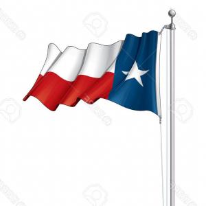 300x300 Photostock Vector Vector Illustration Of A Waving Texas Flag
