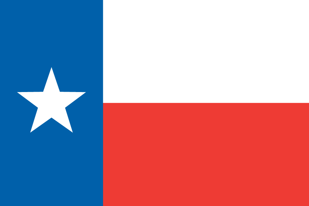 1000x667 Texan Flag (Flag Of Texas)