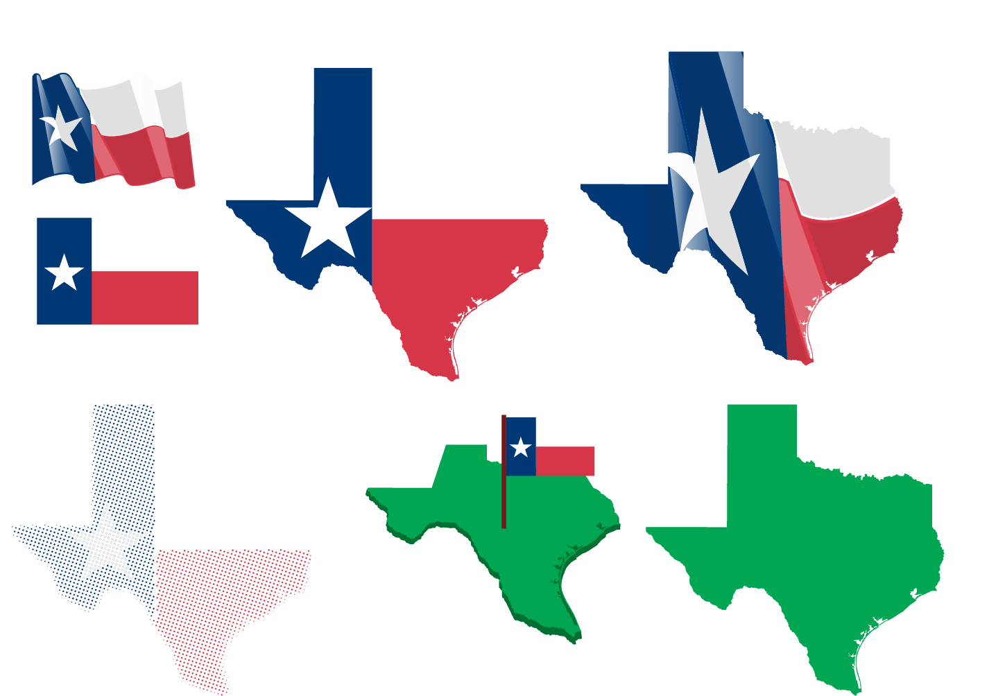 1449x1004 Flag Of Texas Map